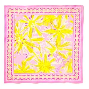 NIB Lilly Pulitzer Be the Sunshine Scarf